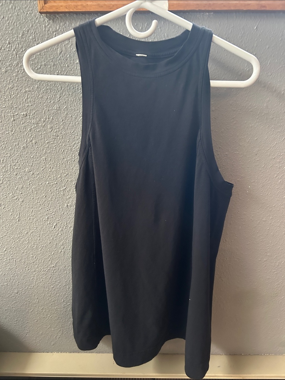 Lululemon Long Cotton Crew Neck Tank Top Size 12
